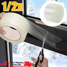 2 32.8ft Window Weather Sealing Tape Airtight Insulation Tape That Blocks Drafts