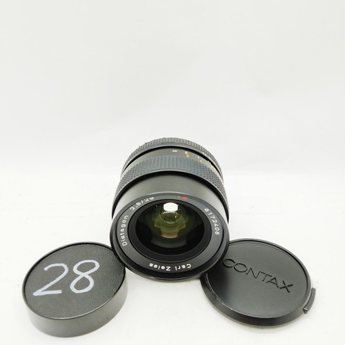 Contax Camera Lens Distagon T 28mm F2.8 f2.8 ContaxYashica 2333730