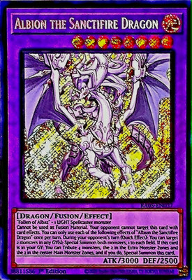 Albion the Sanctifire Dragon RA05-EN037 (Secret Rare)