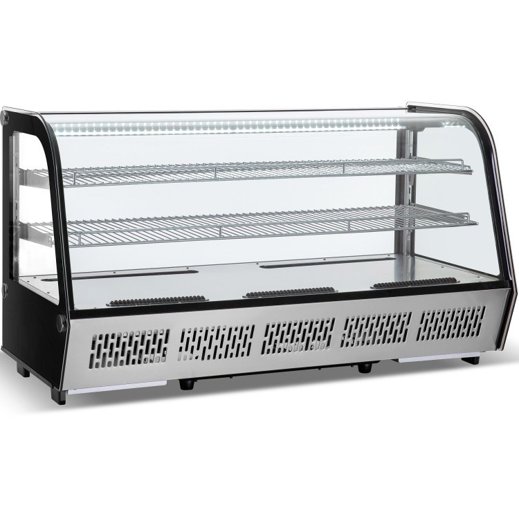 counter top cake display fridge