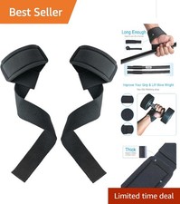 Heavy-Duty Weightlifting Straps with Neoprene Support - Maximum Grip  Comfort