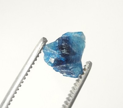 Natürlicher Euclase Kristall - Brillant Blau Sammler Edelstein Selten Kristall 2,50ct