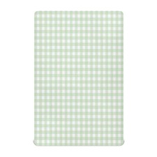 Green Gingham Checkered Crib Sheets for Boys and Girls Fitted Baby Crib Sheet...