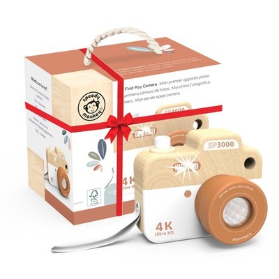 Kamera Holzspielzeug bunt 9.9x6.7x8cm Speedy Monkey Kinder Geschenk