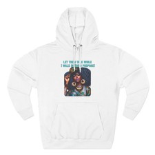 God's Purpose Fleece Hoodie, Inspirational Pullover, Spiritual Gift, Let Them