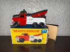 Matchbox - 71 Ford Heavy Wreck Truck - Regular Wheels Boxed Lesney