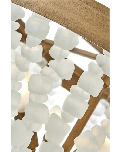 Fredrick Ramond FR30203 Dune 4 Light 16"W Semi-Flush Bowl Ceiling - Burnished - Picture 2 of 3