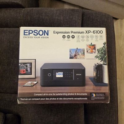 Epson Expression Premium XP-6100 Wireless All-In-One Color Printer New/ Tested