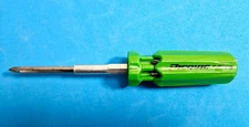 Multi-Bit Screwdriver Hardly Used Lime Green Picquic