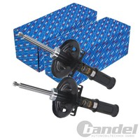 2X Japko Gasdruck StoßDÄMpfer Vorne Links+Rechts Passend FüR Renault Megane
