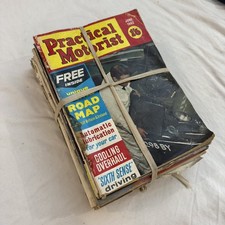 Vintage Practical Motorist Magazine bundle 1960s VG