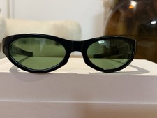 Vintage Cool-Ray Polaroid 125 Mid-Century Retro Cat Eye Green lens SUNGLASSES