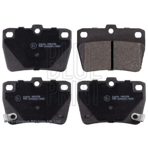 Plaquettes de frein Blue Print ADT342122 pour Toyota et Chery en céramique premium