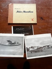 Miles Marathon nice original 1945 hardcover brochure