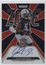 2022 Panini Chronicles Draft Picks Red 4/25 Jahan Dotson #Z-JDO Auto 0xi8