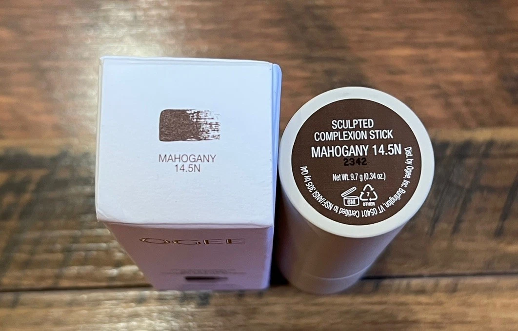 OGEE Sculpted Complexion Foundation Stick Mahogany Deep Cocoa Organic contour