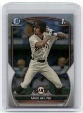 2023 Bowman Draft #BDC-163 Maui Ahuna Chrome
