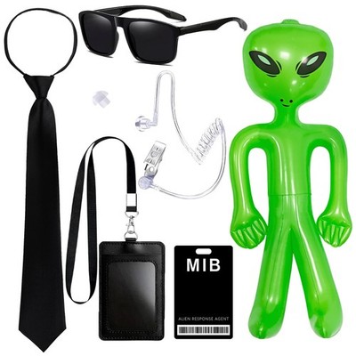MIB Agent Costume Accessories, Secret Service Costume Set