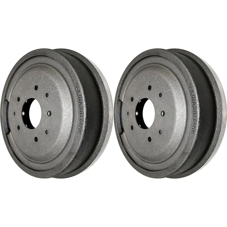 Front Automotive Brake Drums 2PCS For 1951-1958 Chevrolet Bel Air - Image 2 of 4