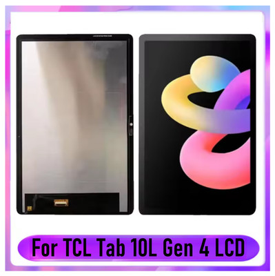 For TCL Tab 10L Gen 4 Tablet LCD Display Touch Screen Digitizer Assembly Repair