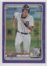 2020 Bowman Chrome Prospects Mega Box Purple Mojo Refractor Ulrich Bojarski 4b9