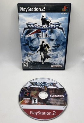 Soul Calibur 3+ Soul Calibur 2 Disc PS2 PlayStation 2 - Tested With Manual