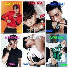 SAN ATEEZ ARENA HOMME PLUS Korea 2025 AUGST 2025. 08 Magazine Edition