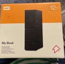 Western Digital My Book 12TB Desktop External...