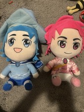 Prince Zach & Wizard Drake Inquisitor Master Plushies(used But In Good Shape!)