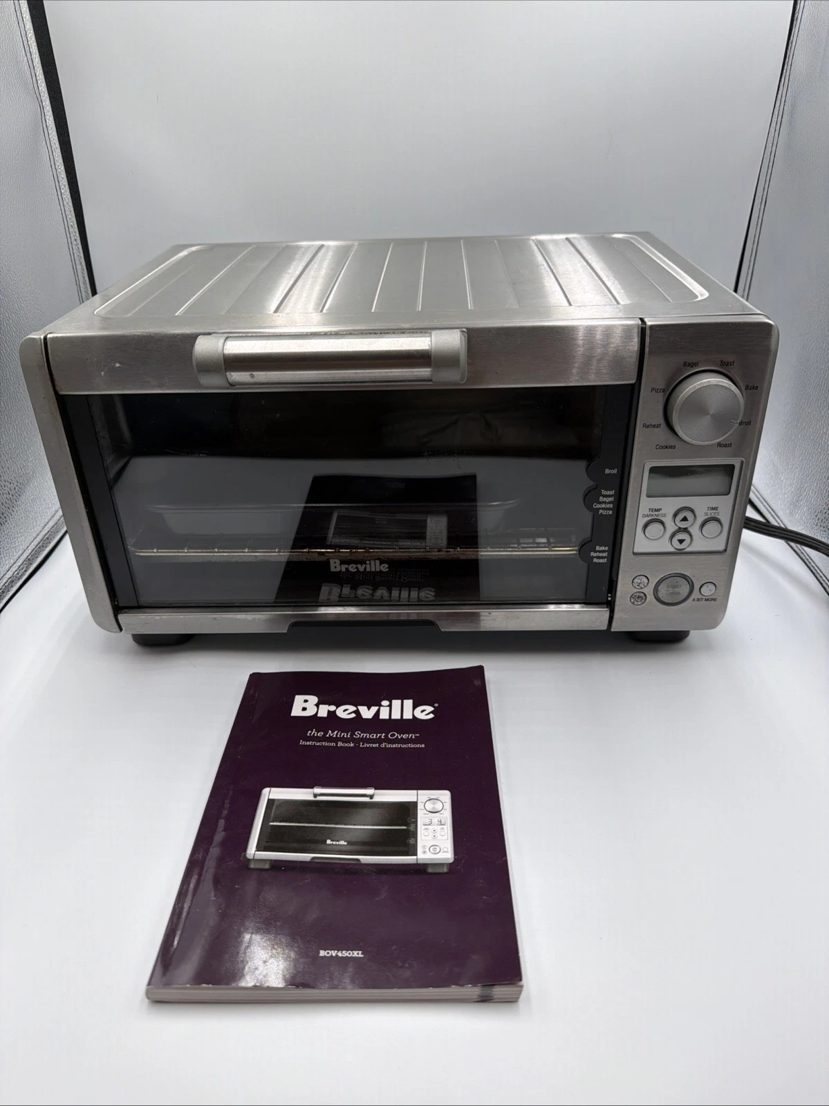 Breville Mini Smart Oven BOV450XL Element IQ Stainless Steel Toaster Works