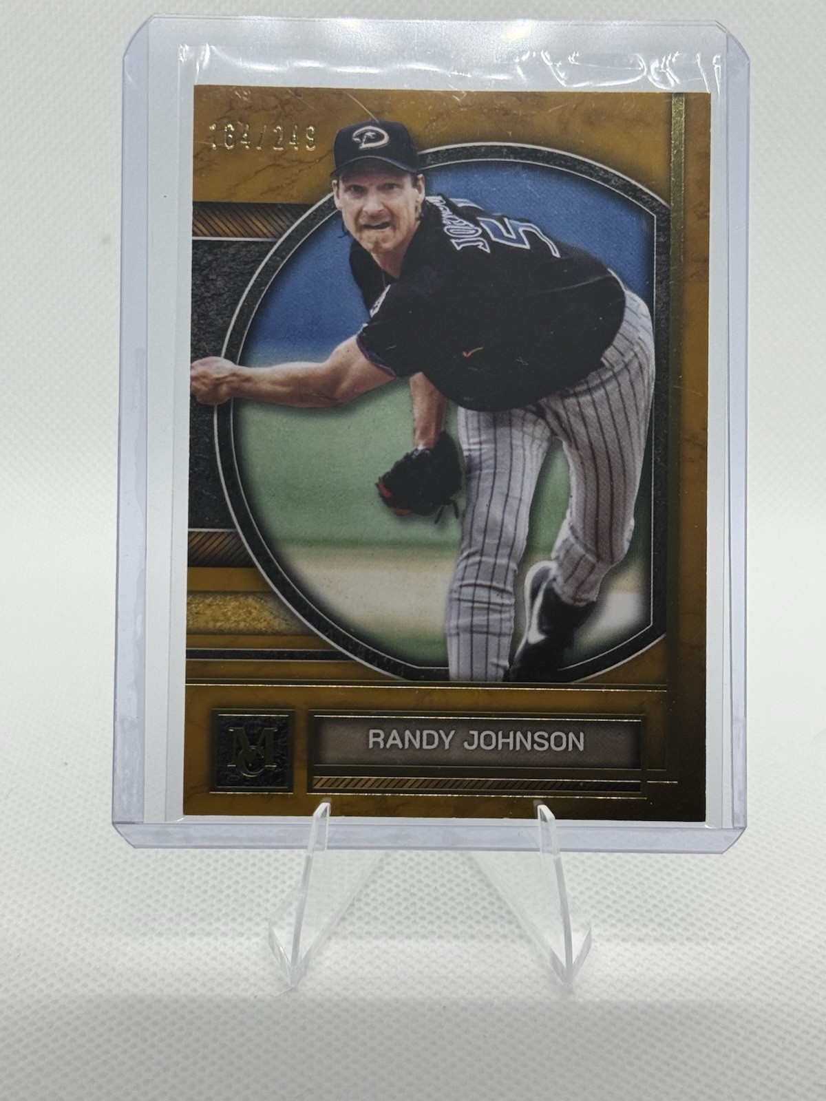 2025 Topps Museum Collection Randy Johnson #6 Gold /249