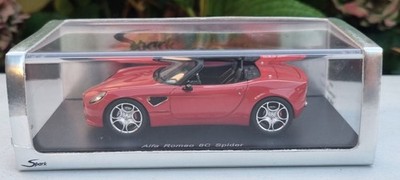 Spark Alfa Romeo 8C Spider 2004 1:43
