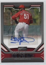 2020 Panini Chronicles Playbook Auto Enyel de los Santos #PA-ED Auto 6o3