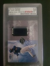 TONY GWYNN 1999 Fleer Mystique Feel the Game Used Jersey PADRES  206/435 