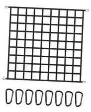 Pierwsza płaska siatka ładunkowa bungee do łóżka pickupa, 4' x 4'' rozciąga się do 10' 