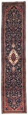 Vintage Handmade Medallion Runner Rug 3X13 ft Tribal Oriental Hallway Carpet