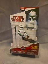 STAR WARS 2009 CLONE TROOPER CW04 41ST ELITE CORPS Missile Launcher New Sealed