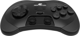 Retro-Bit SEGA Saturn&reg; 2.4GHz Wireless Pro Controller for Sega Saturn, Sega Mega