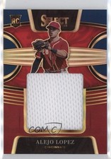 2022 Panini Select Rookie Jumbo Swatch Tri-Color Prizm 7/99 Alejo Lopez 0ud4