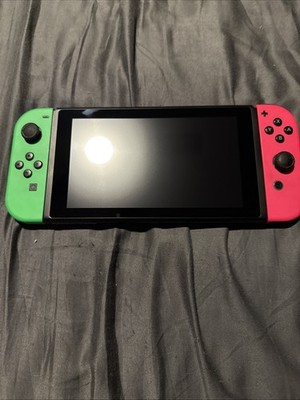 Nintendo Switch Splatoon 2 Edition Console Only Tested and Working  ( Japan)