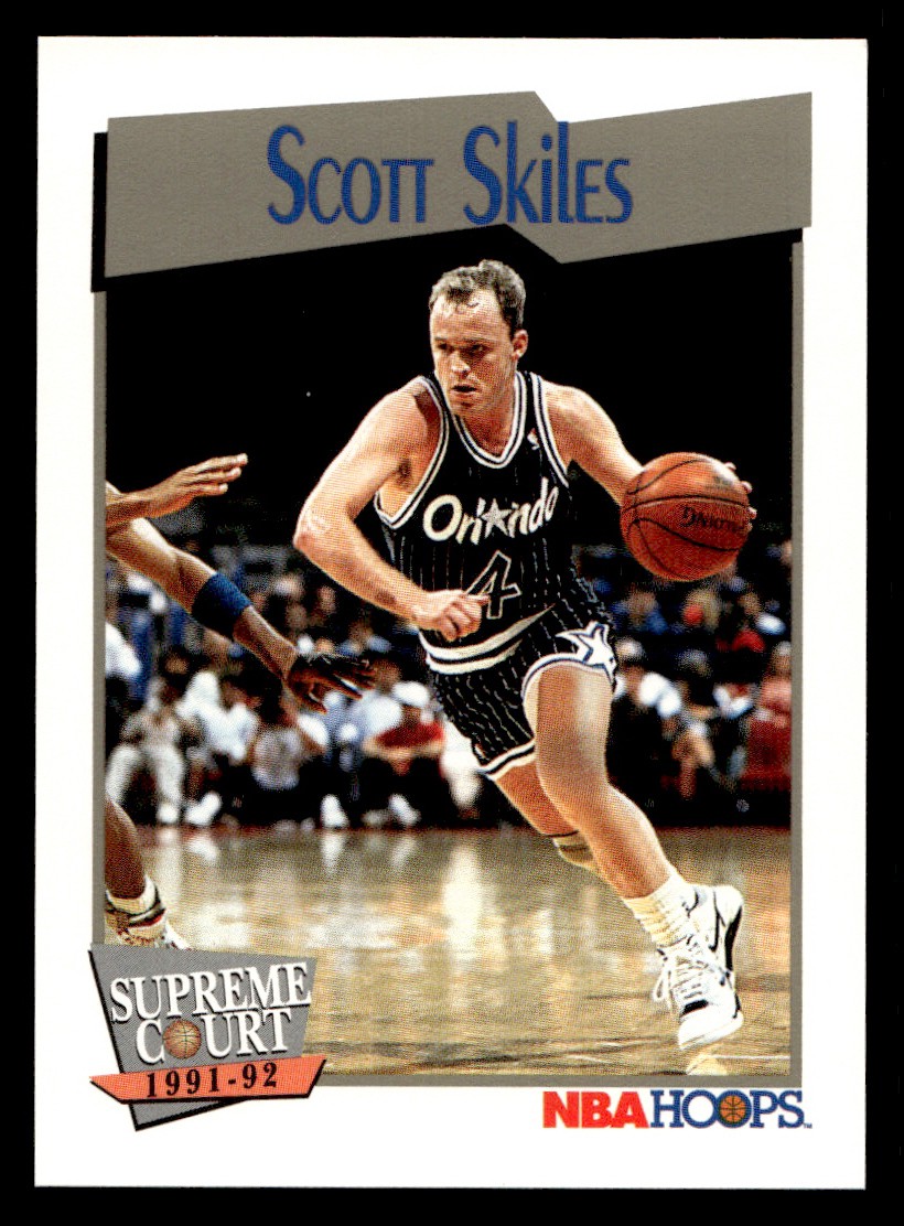 1991-92 NBA Properties Scott Skiles Orlando Magic Basketball Sports Card Raw