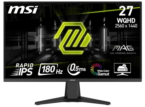 MSI MAG 275QF 27 Zoll WQHD Gaming Monitor 180Hz 0.5ms IPS HDR DP HDMI NEU OVP