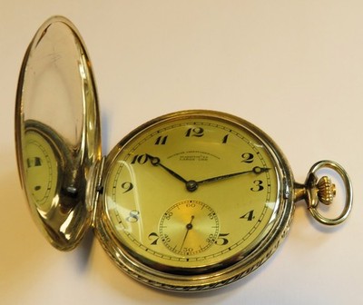 A. Lange & Söhne DUF / Oliv Glashütte  Herren TAU vergoldet Lange 