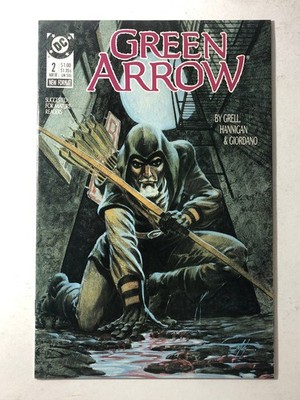 GREEN ARROW #2 DC Comics Mike Grell 1988 New Format