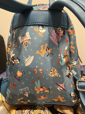 Loungefly Disney Parks Magic Kingdom Attractions Backpack w  display picture 2