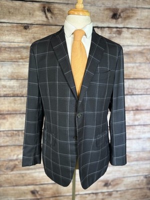 LNWOT Eidos Wool Silk Linen Deven Blazer Size 44 (54 EUR) 42