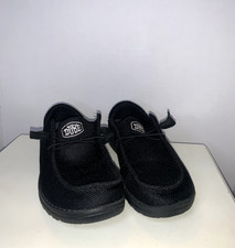 Hey Dude Wendy Funk Mono Slip On Sneaker Shoes Women's Size 6 Wide Black