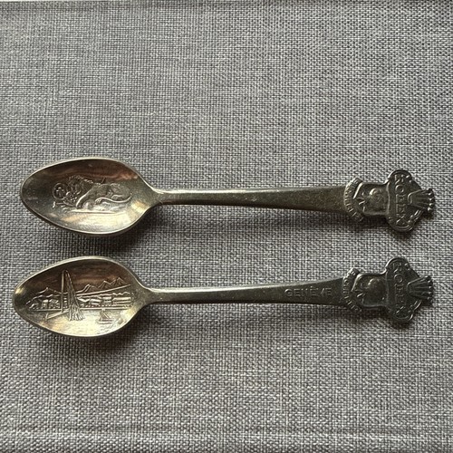 Rolex Spoons Set of 2 Bucherer Of Switzerland , nice engraving!