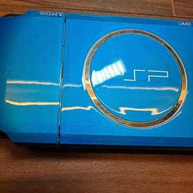 [ Excellent + ] Sony PSP 3000 Vibrant Blue Tested Game Console w/ Battery #34
