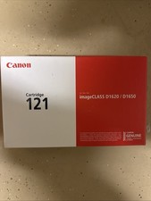 Canon 121 Black Toner Cartridge Genuine Original New Sealed